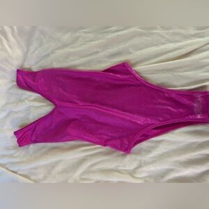Shimmery pink bodysuit from The Bottle Service Girl